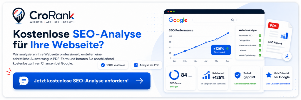 Kostenlose SEO-Analyse